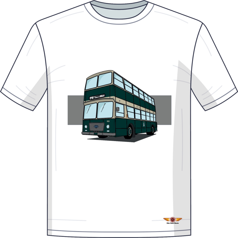 T-Shirt Desenho Leyland Atlantean