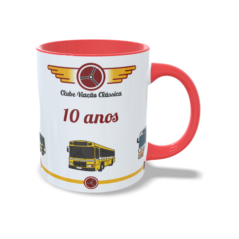 Caneca 10 Anos CVC